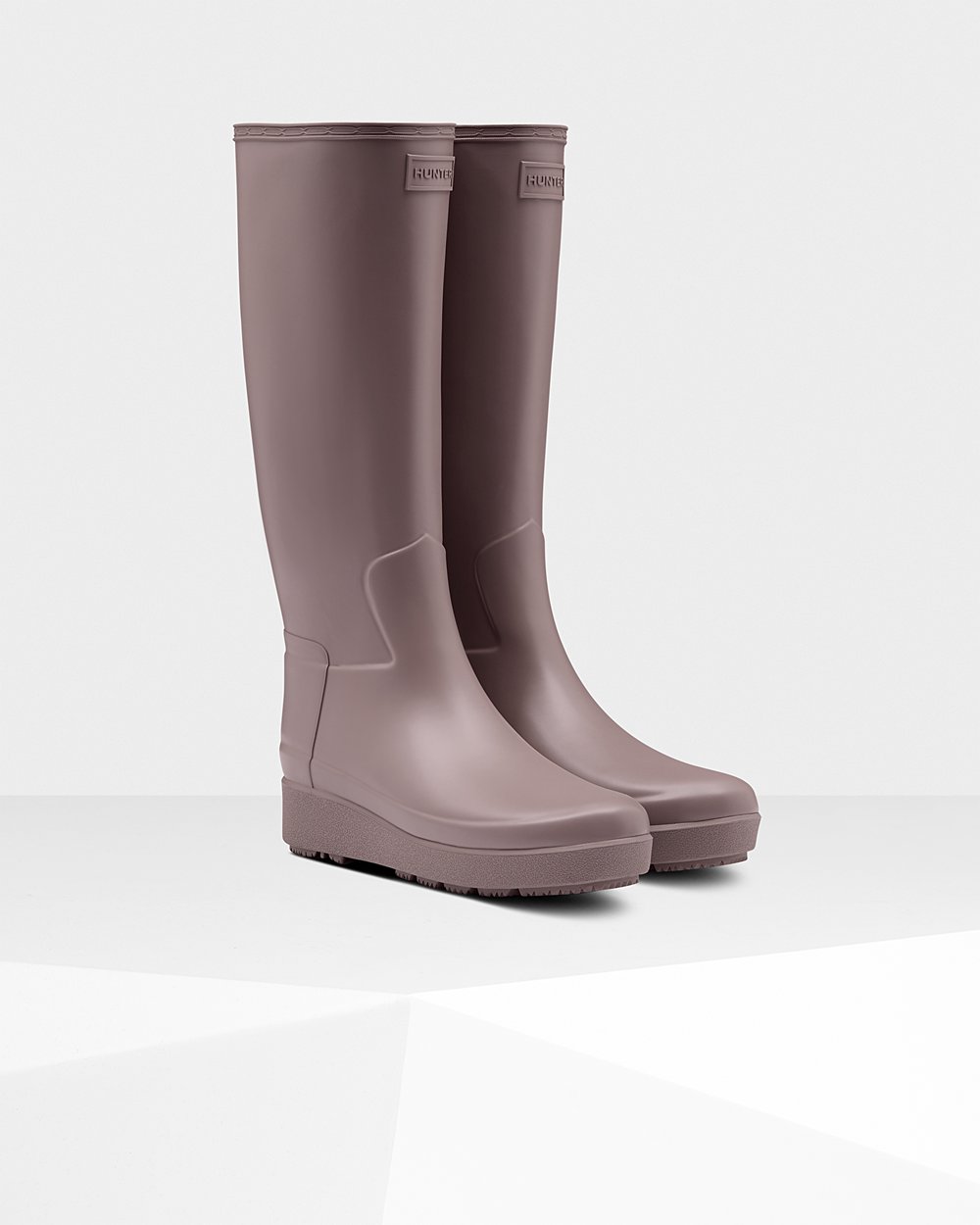 Botas Creeper Hunter Mujer Moradas Refined Slim Fit Tall 296453-WHK